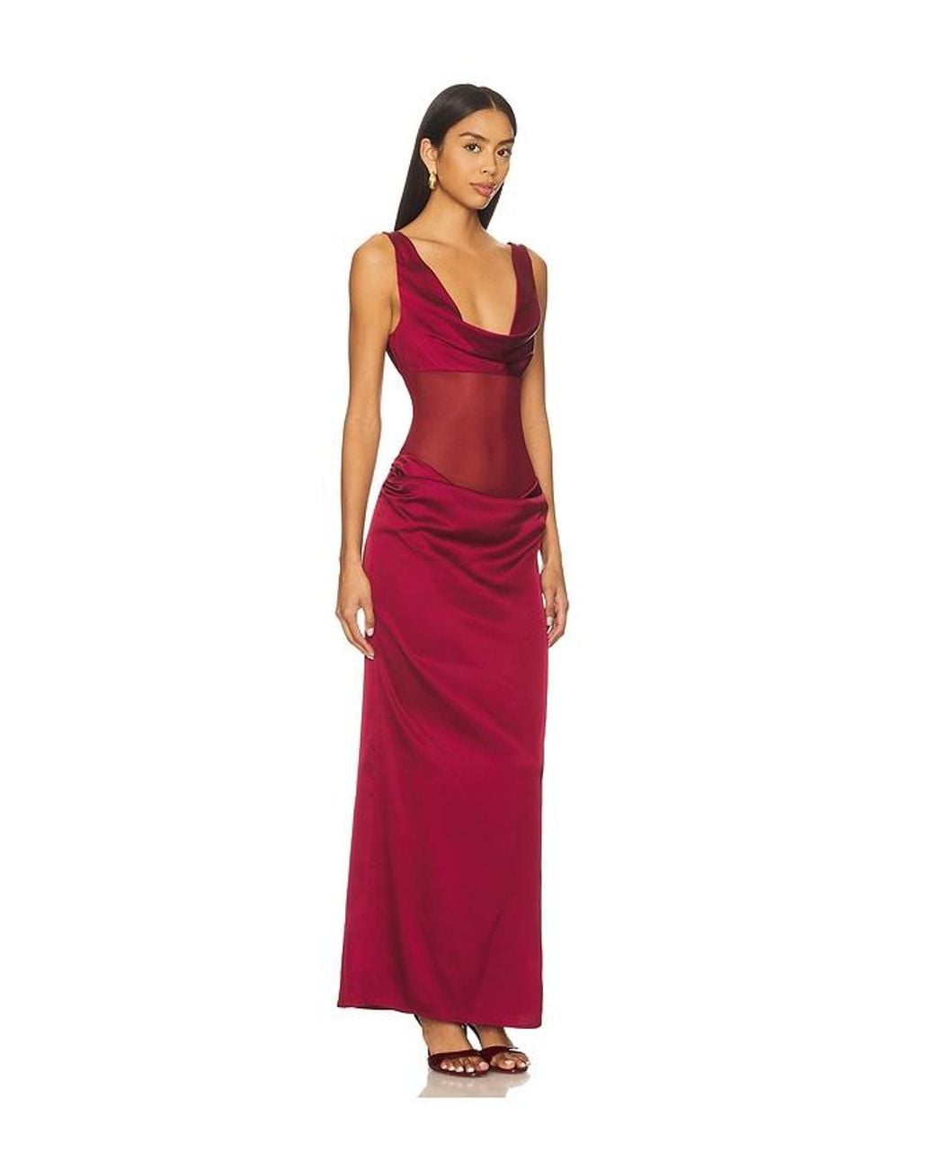 superdown Red Astri Maxi Dress