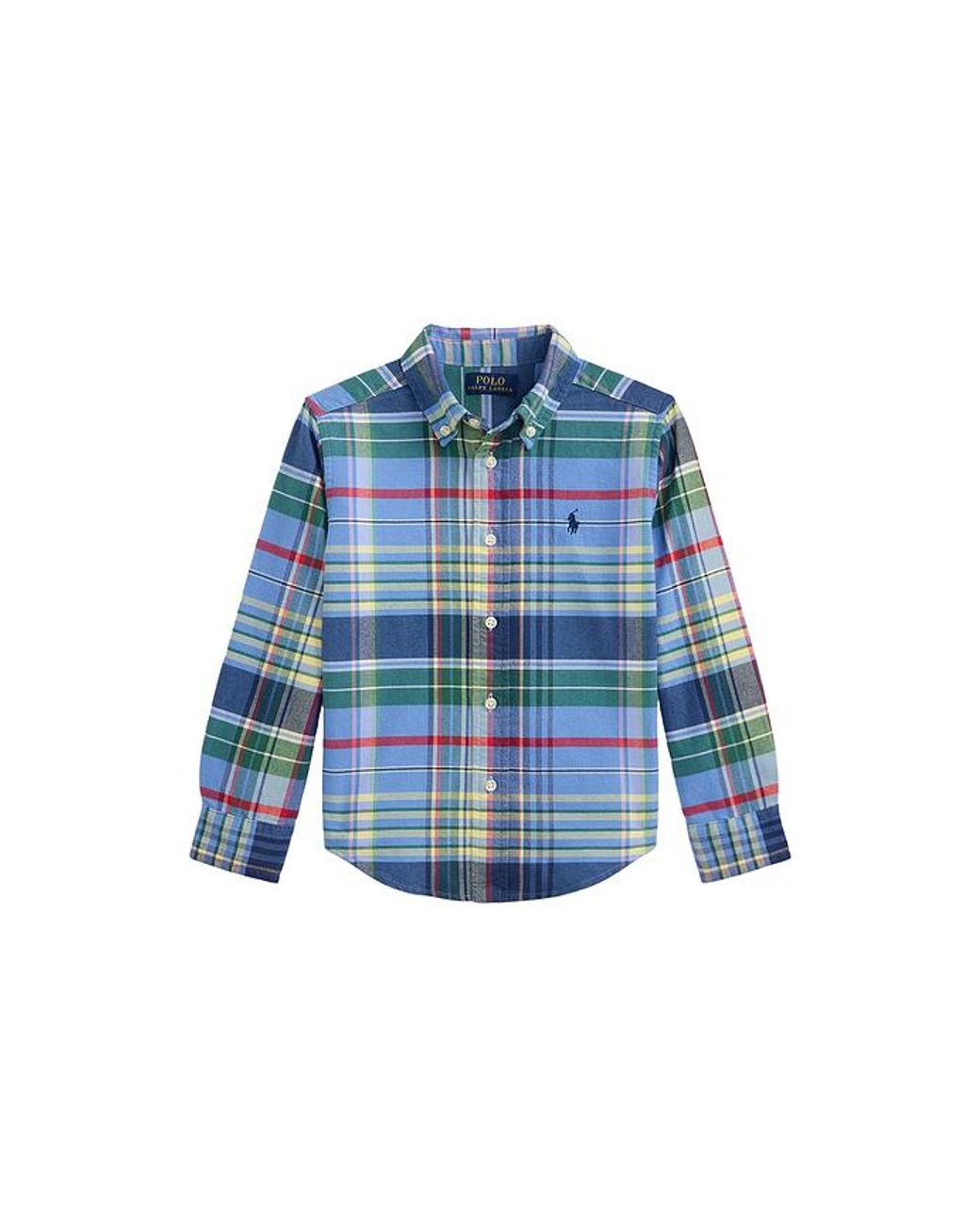 Polo Ralph Lauren Long Sleeve Brushed Oxford Sport Shirt in Blue | Lyst UK