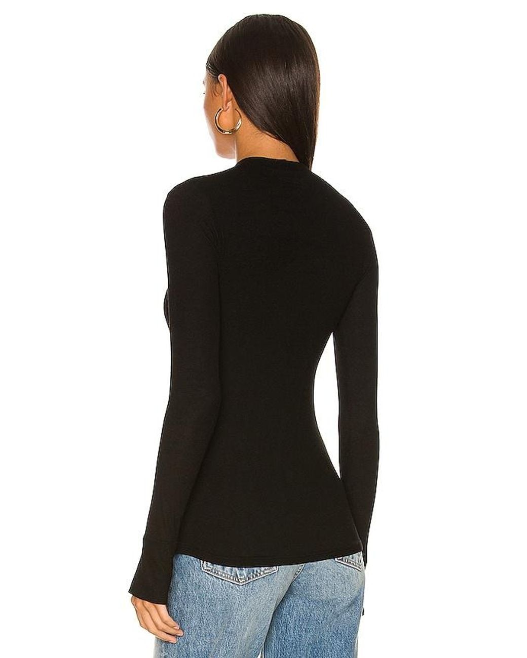 Michael Lauren Black Gael Top