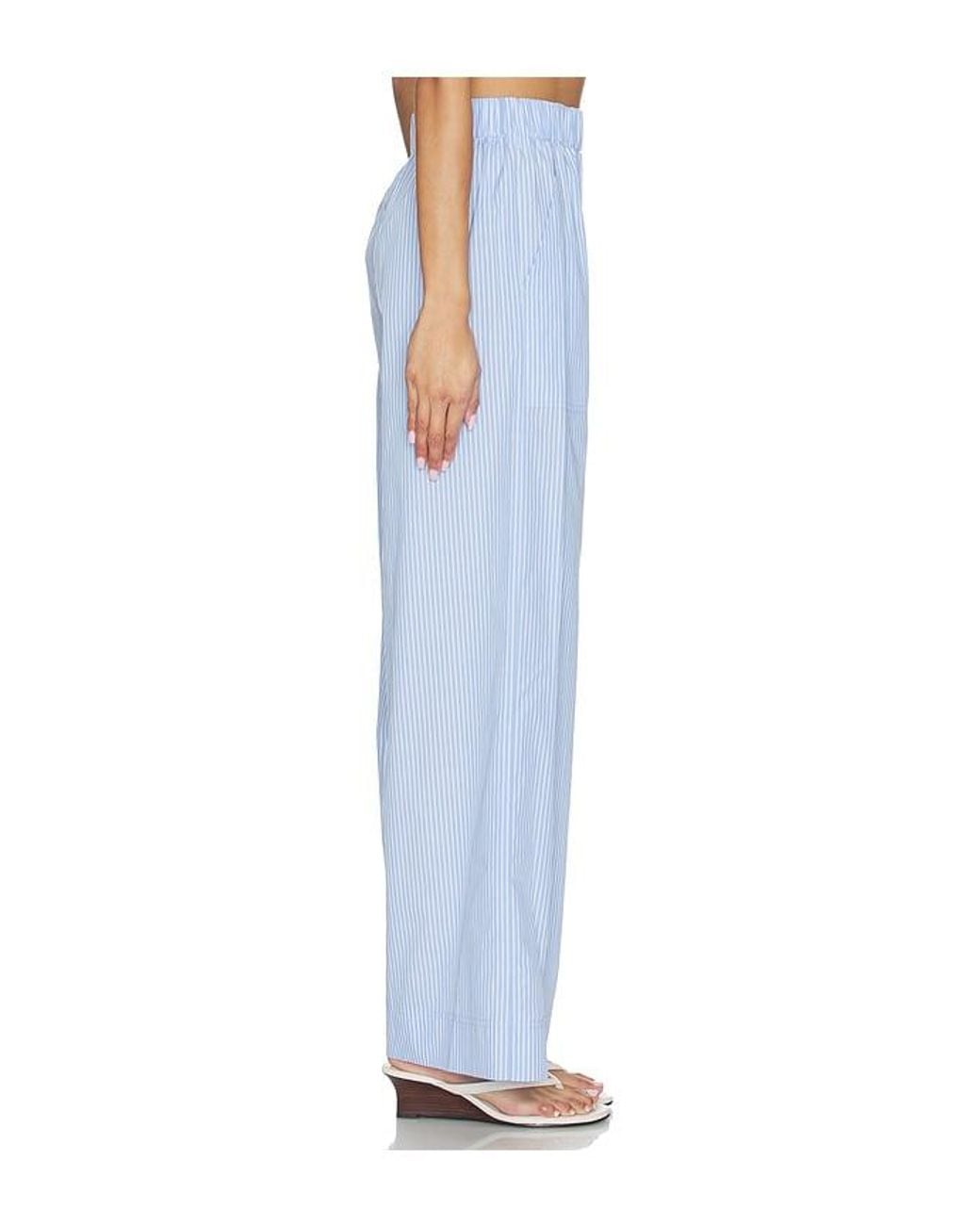 Jonathan Simkhai Blue Arden Pull On Pant