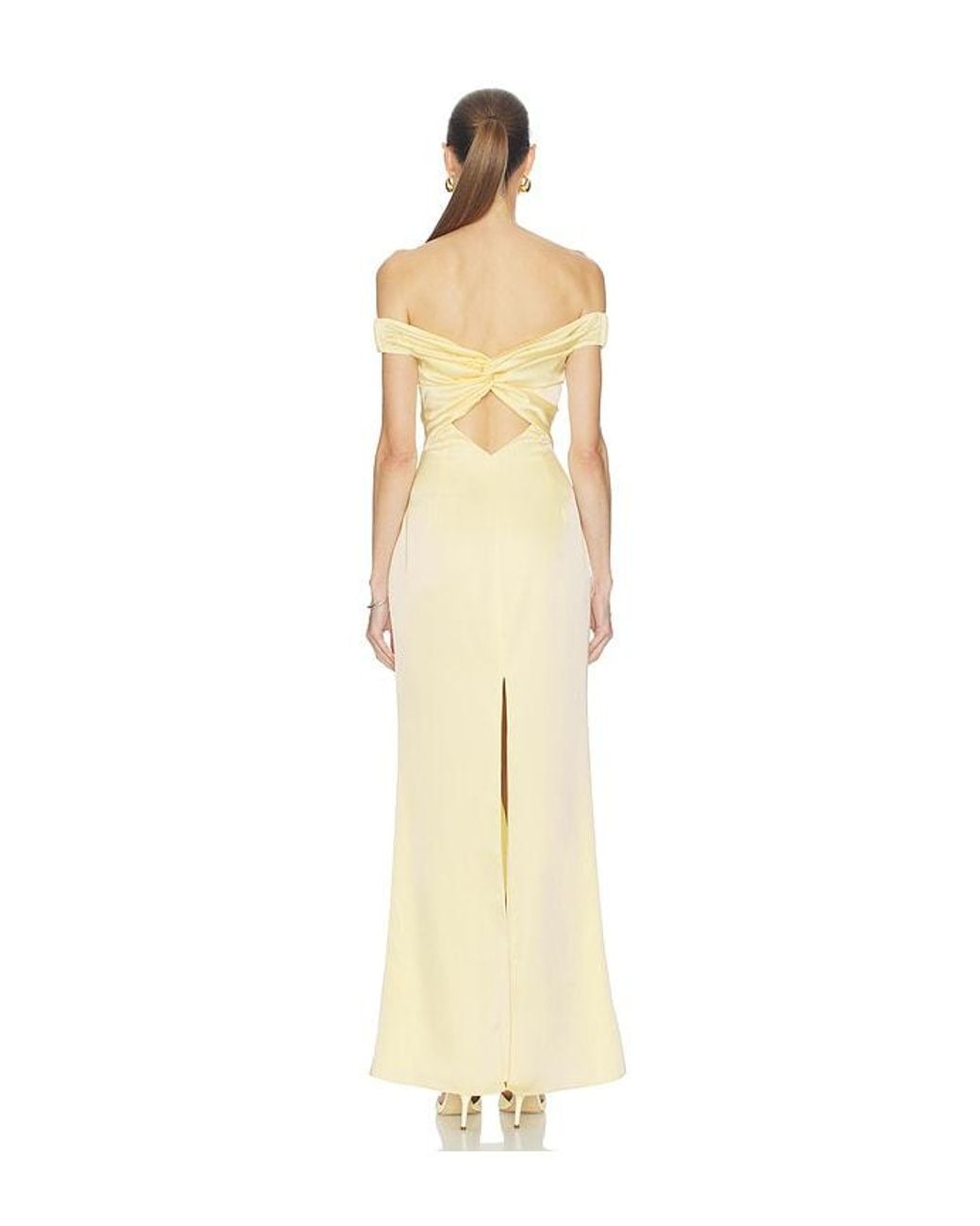Katie May White Liu Gown