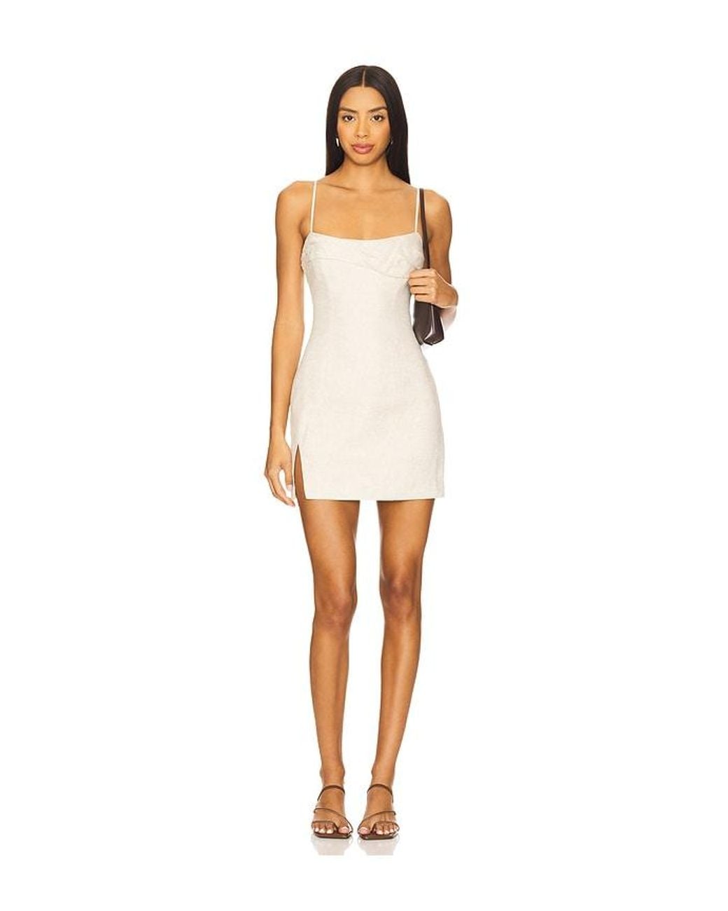 Lovers + Friends White Beatrice Mini Dress