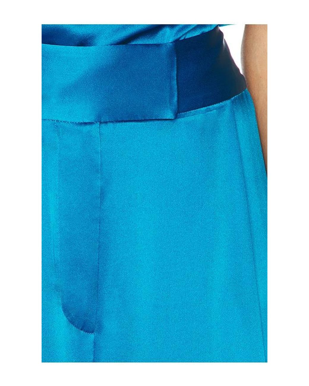 The Sei Blue Relaxed Trouser