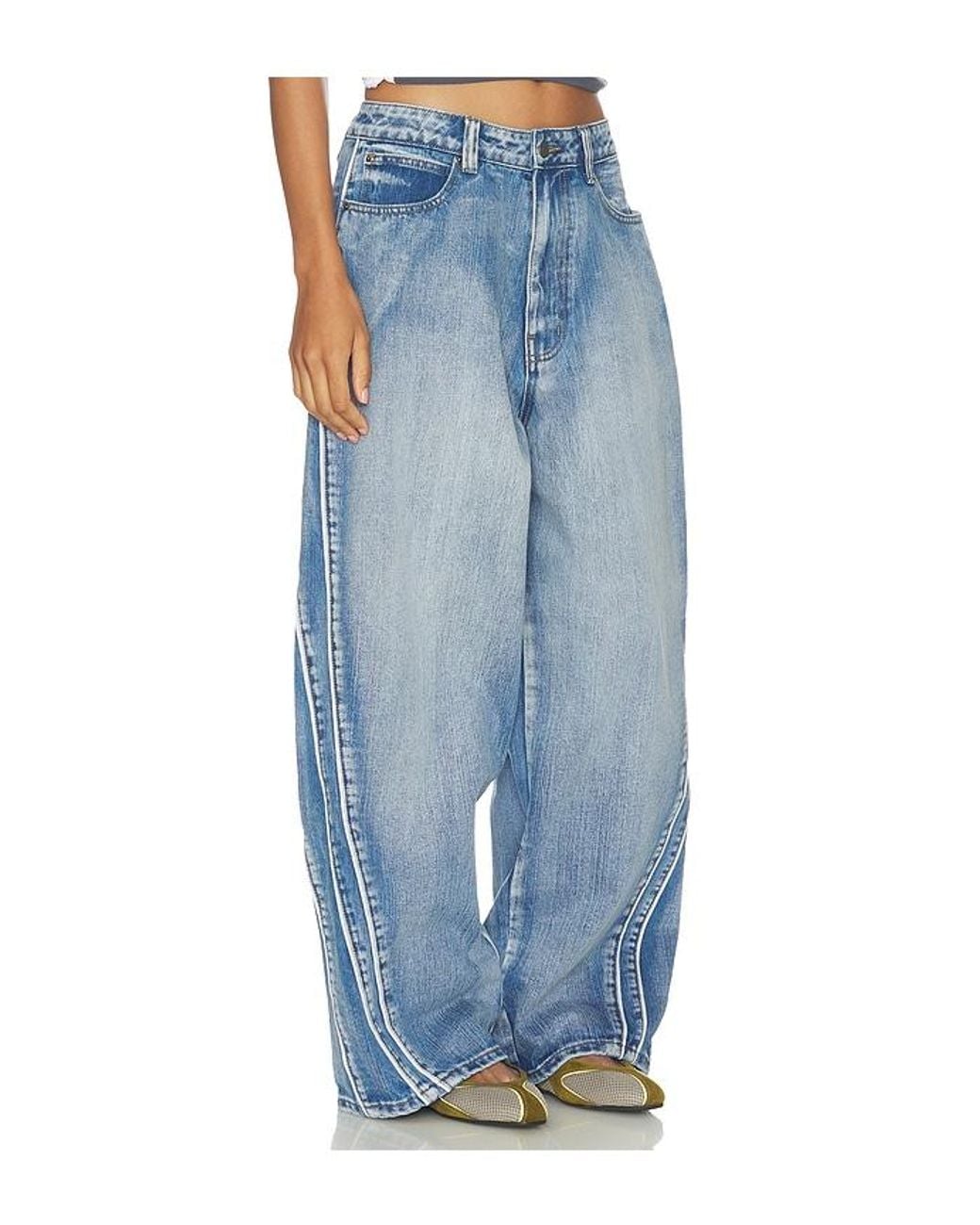 Jaded London Blue Vapor Colossus Jeans
