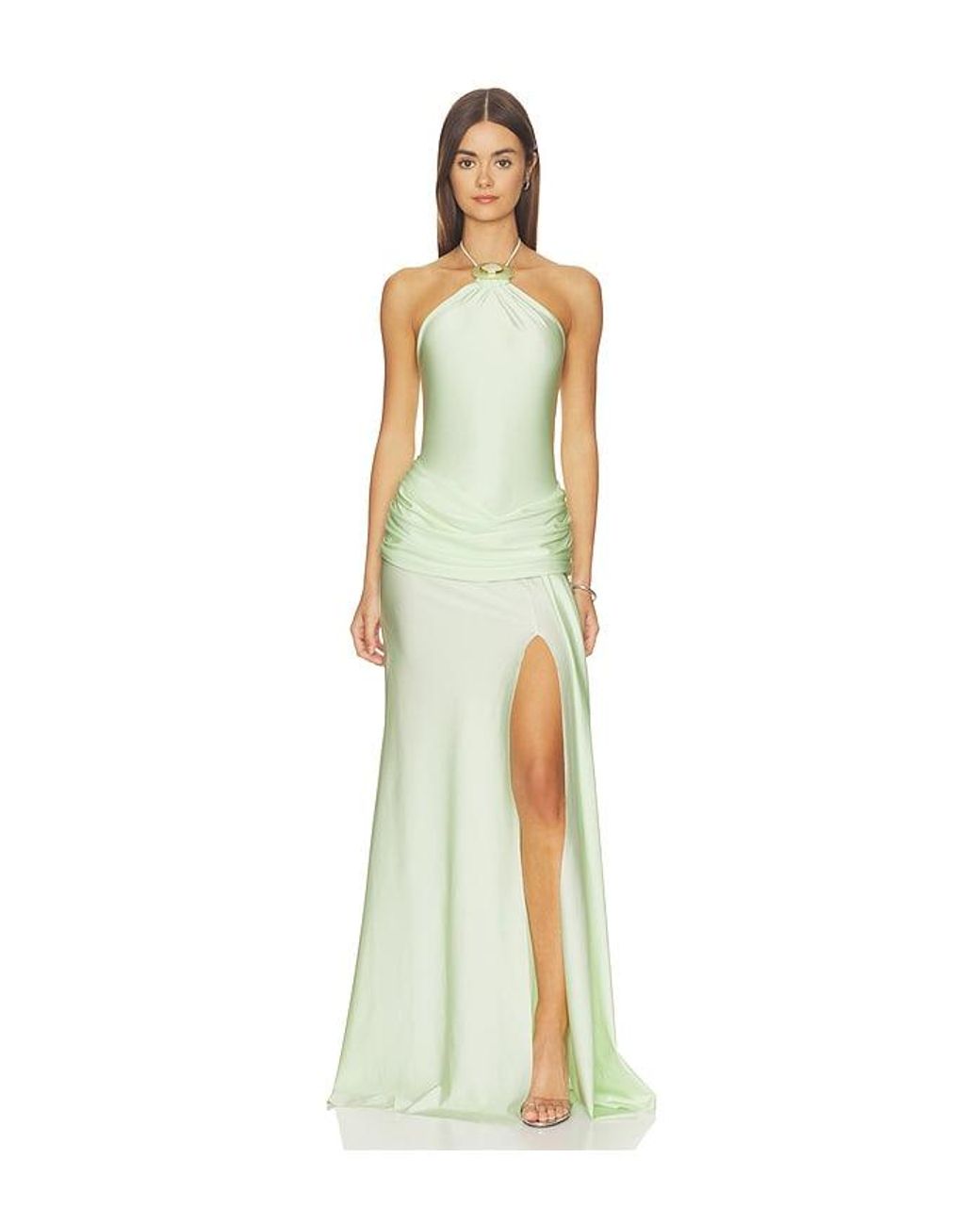 Shani Shemer White Valentine Maxi Dress
