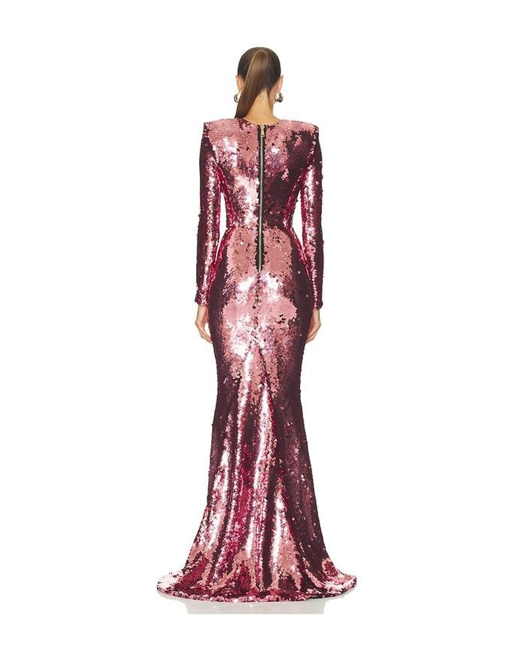 Zhivago Red The Past Returns Gown
