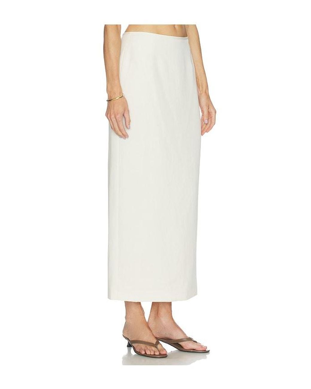 RUE SOPHIE White Elira Skirt