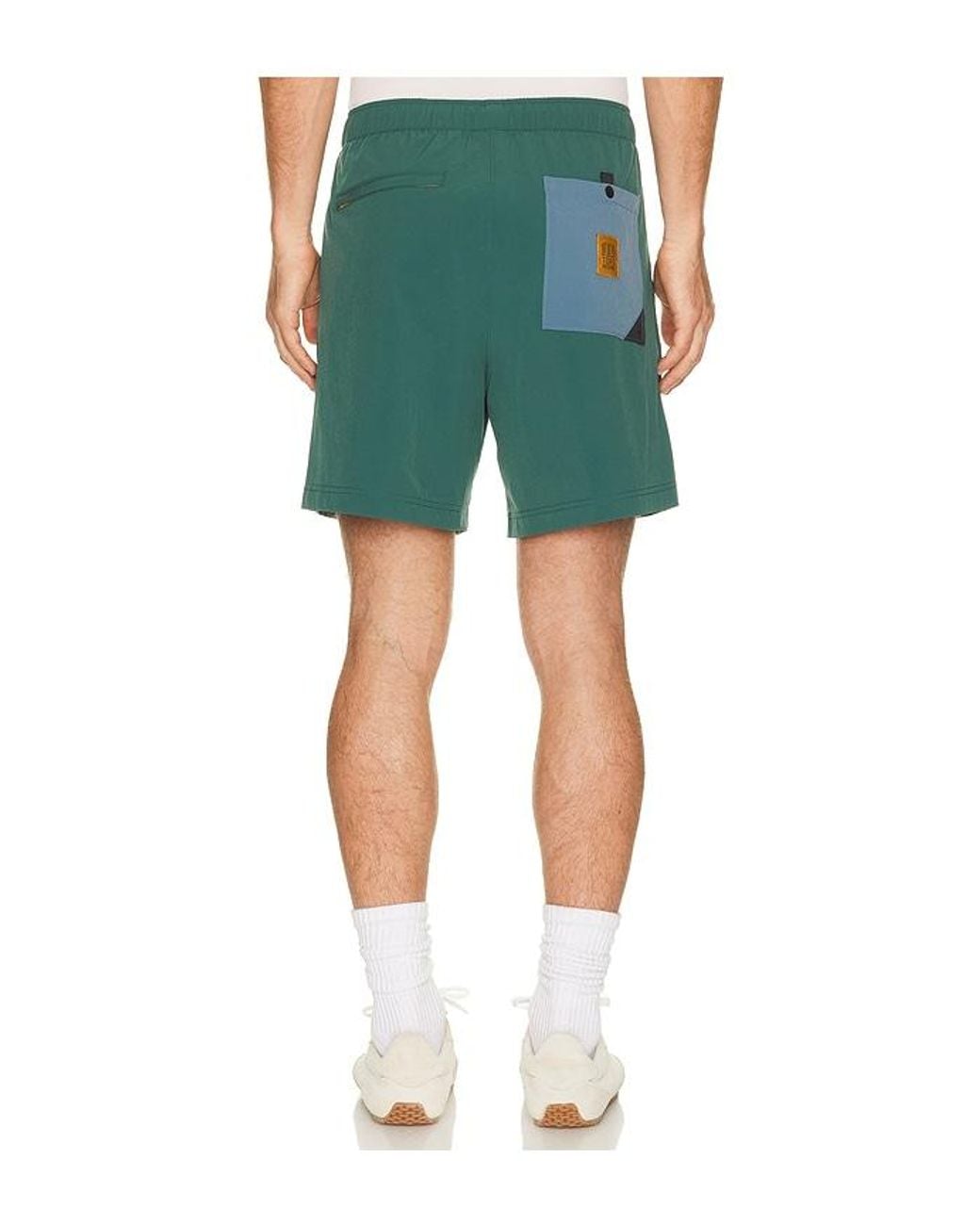 Topo Green Mesa Shorts for men