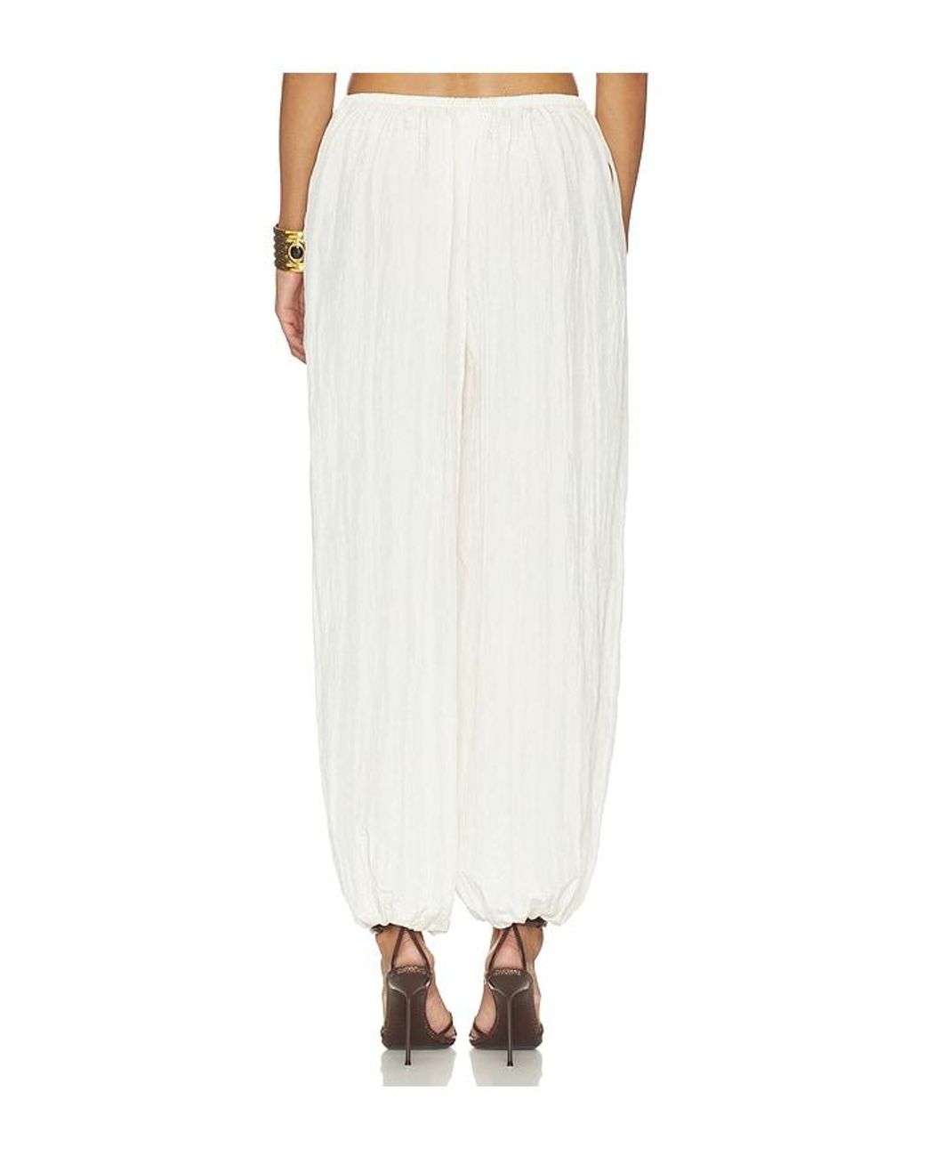 Lovers + Friends White Otto Pant