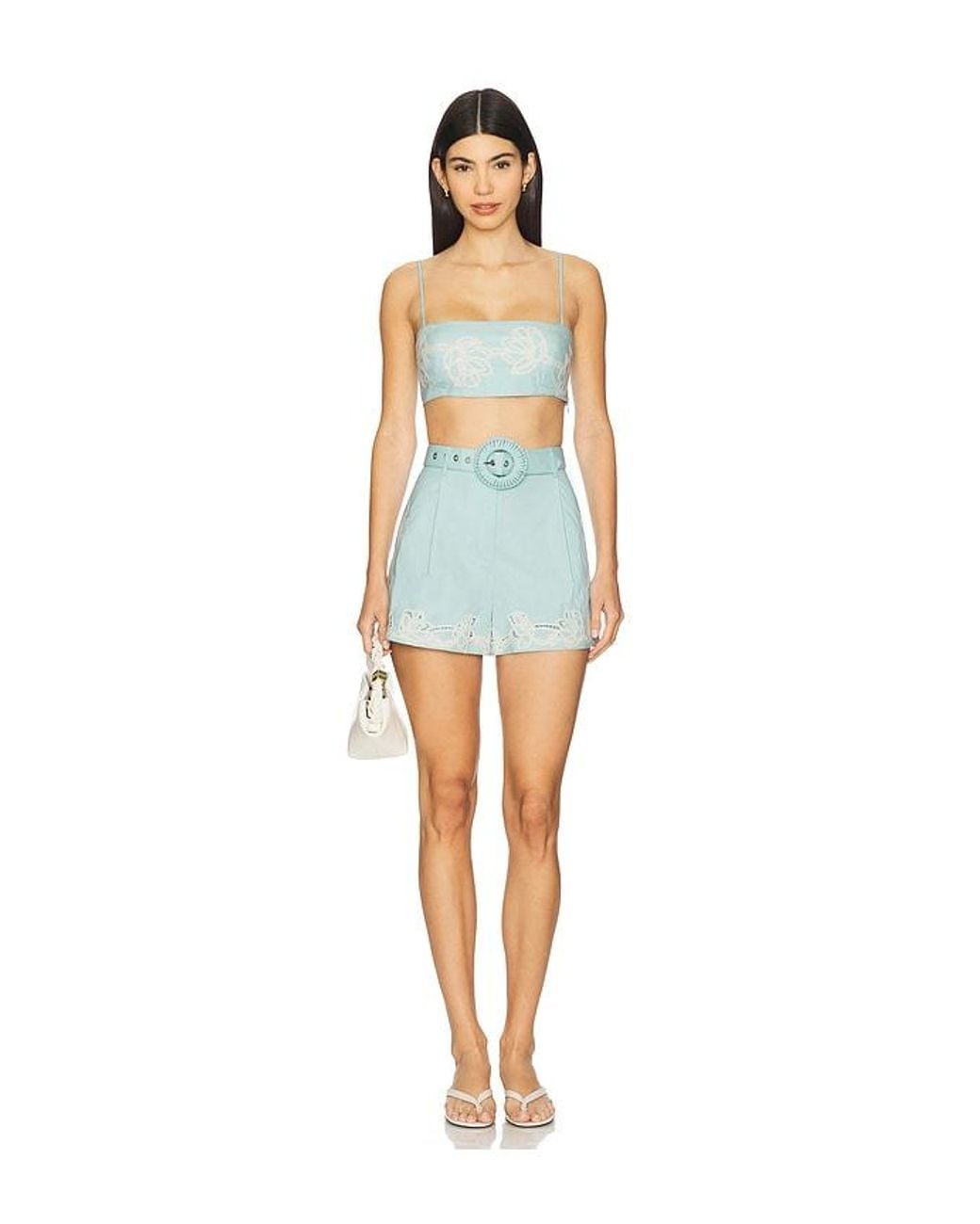 Hemant & Nandita White X Revolve Bandeau