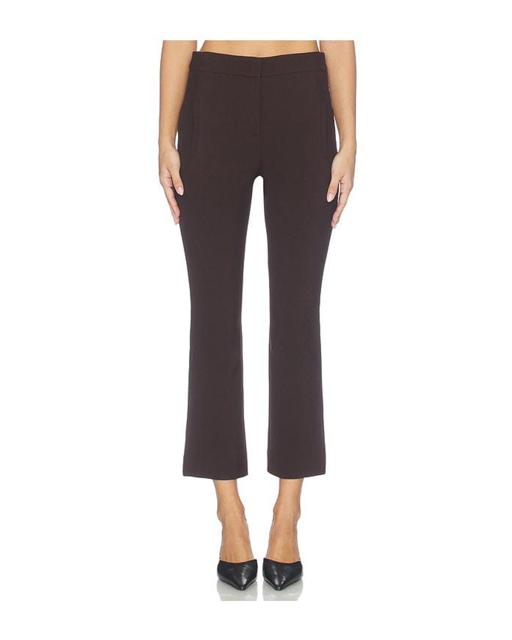Veronica Beard Black Arte Pant
