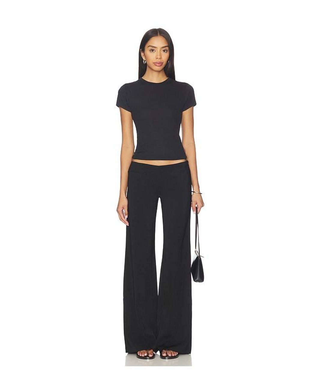 AYA MUSE Black Baby Tee