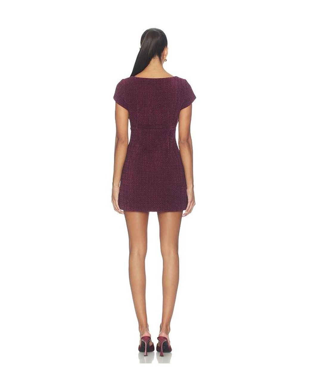 LoveShackFancy Red Tila Dress