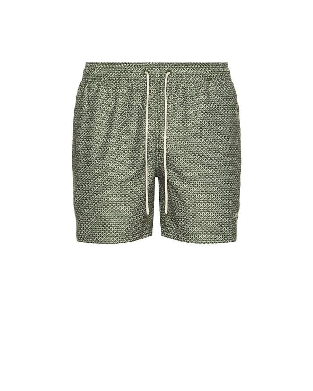 Barbour Green Shell Swim Short for men