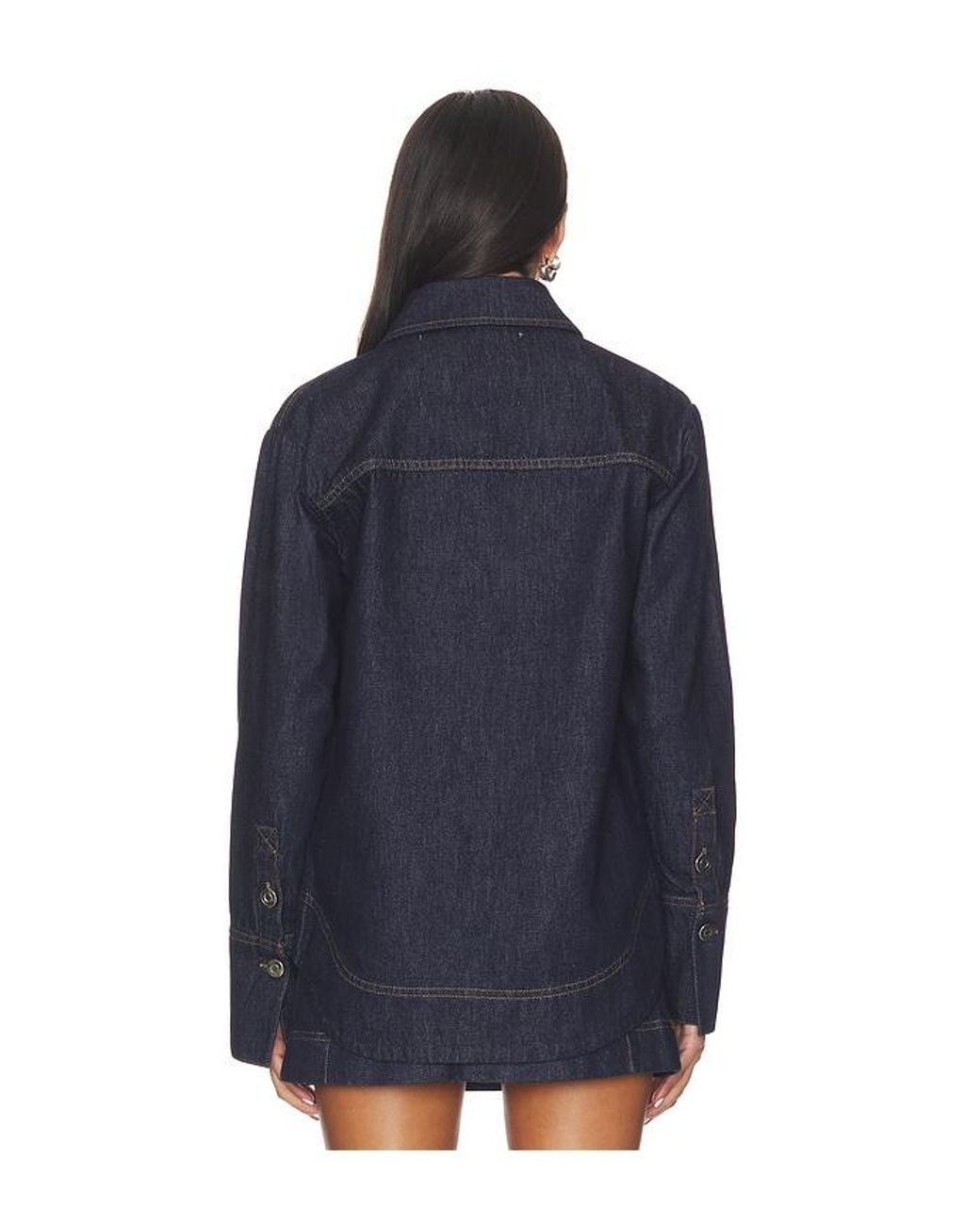 ALIGNE Blue Fog Denim Shirt