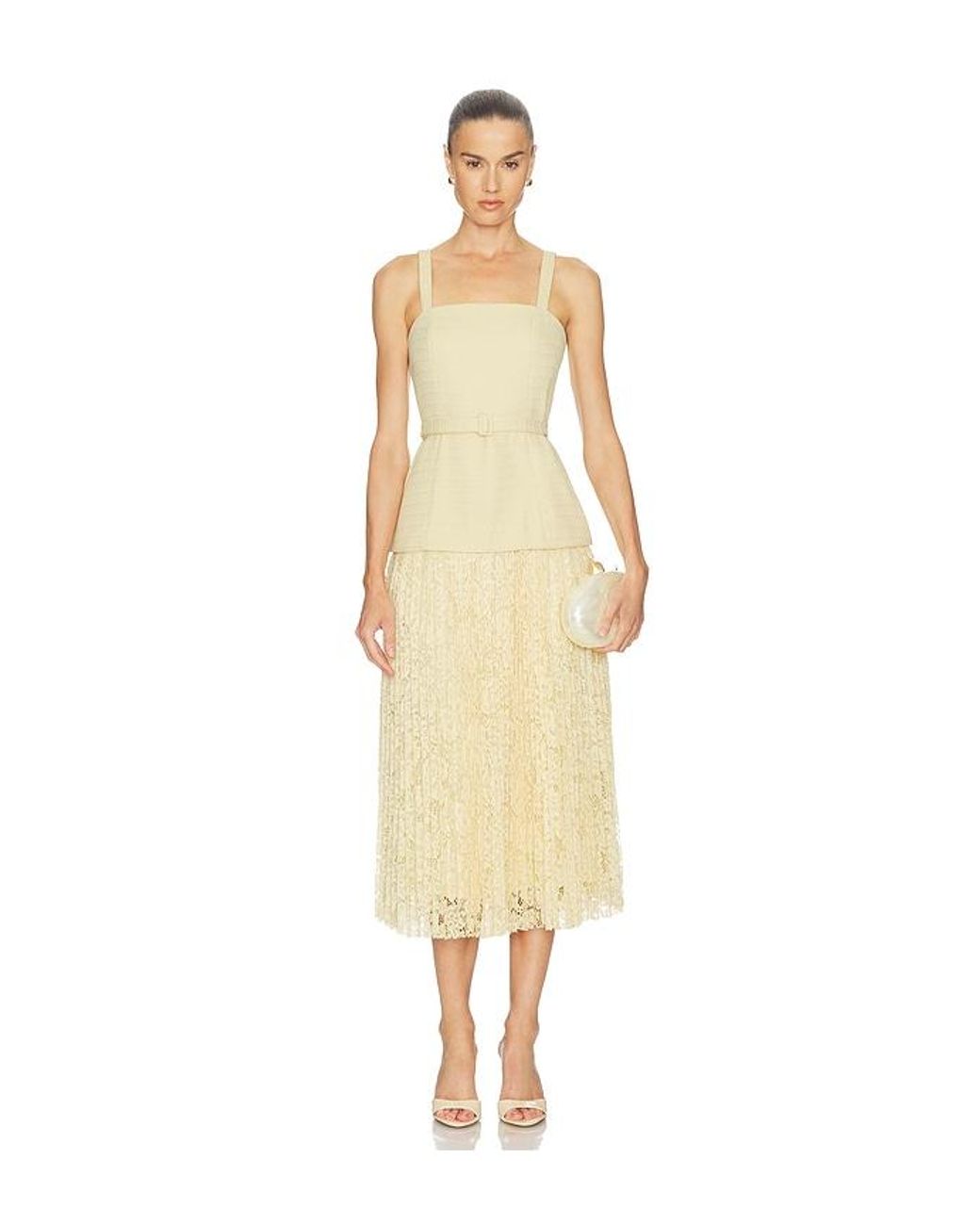 Astr White Caitlin Dress