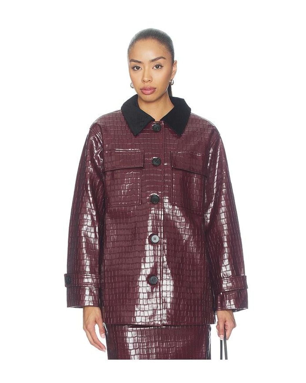 Maude Club Purple Millie Coat