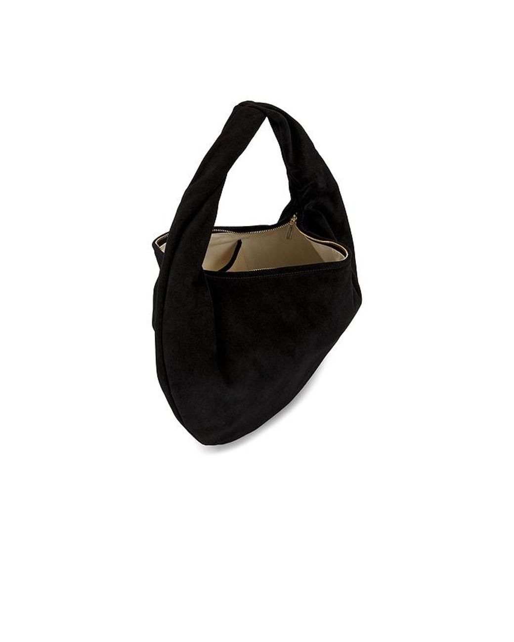Flattered Black Alva Shoulder Bag