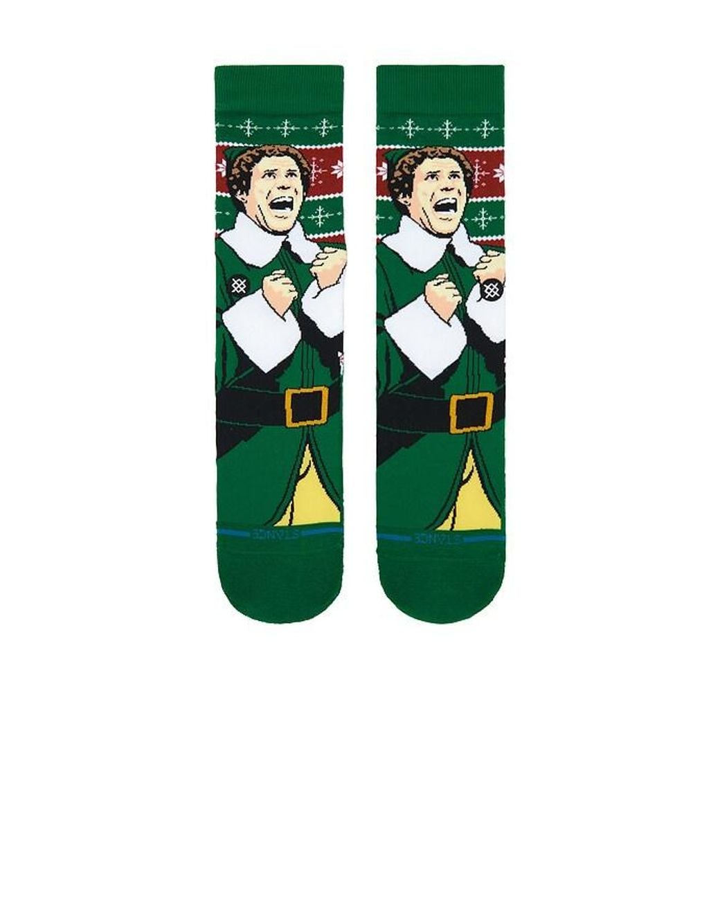 Stance Green Cold Outside Socks for men