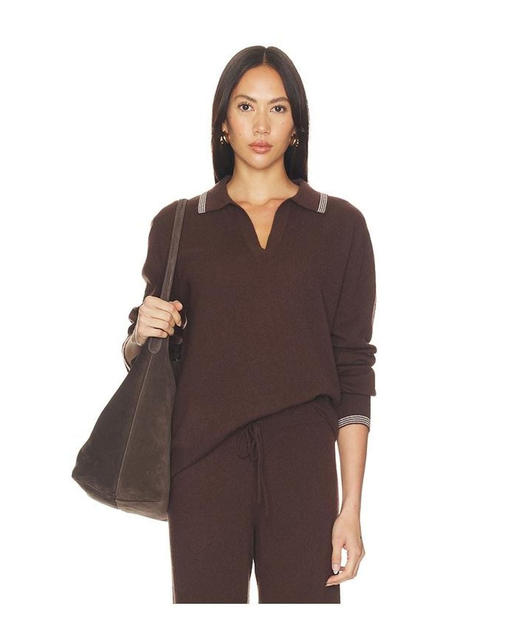 The Upside Brown Coco Luna Knit Top