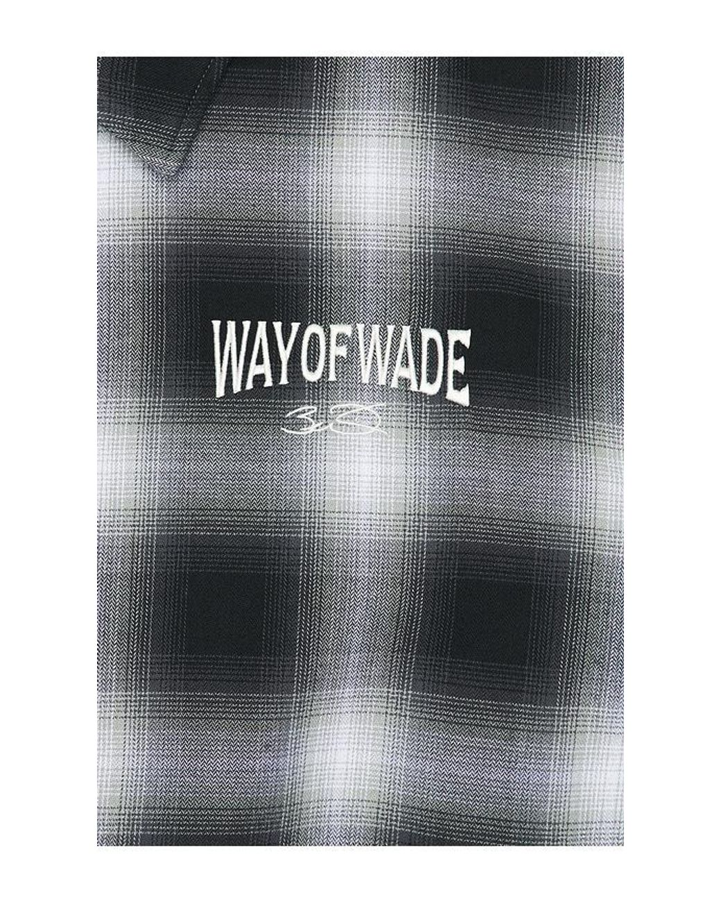 Li-ning Black Way Of Wade Plaid Shirt for men