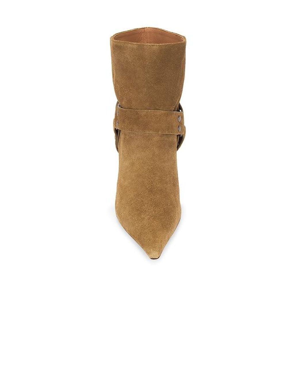 Lola Cruz Brown Ankle Bootie