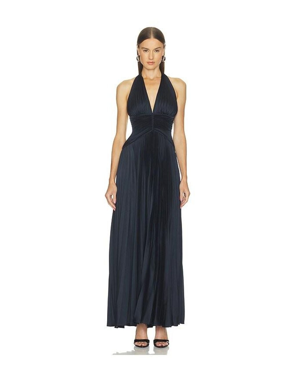 A.L.C. Blue Sabine Gown
