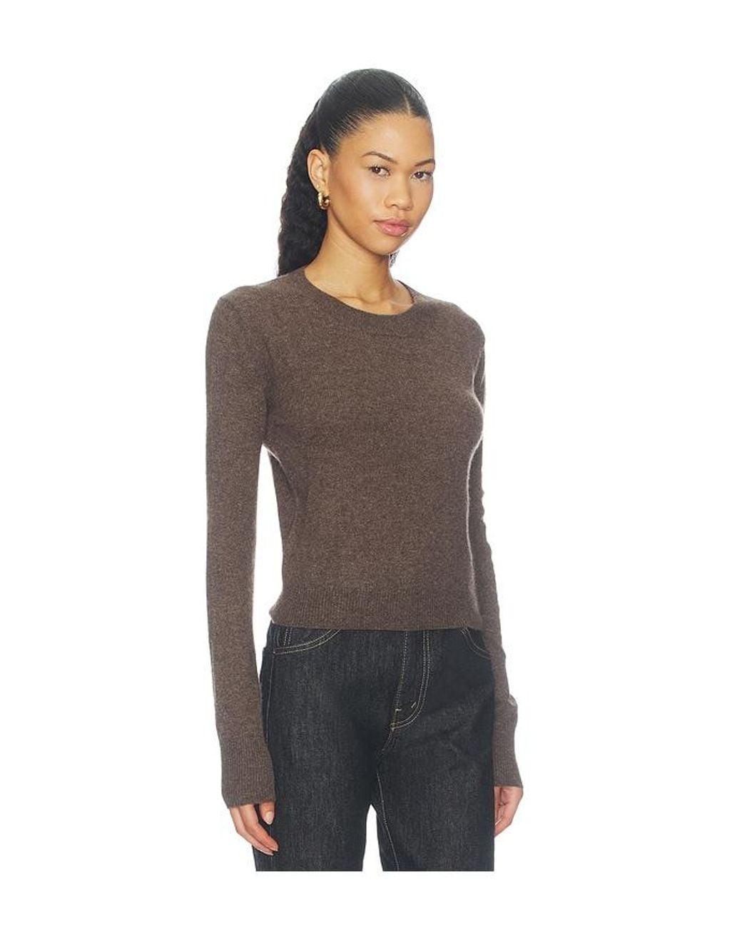 ÉTERNE Brown Francis Cashmere Sweater