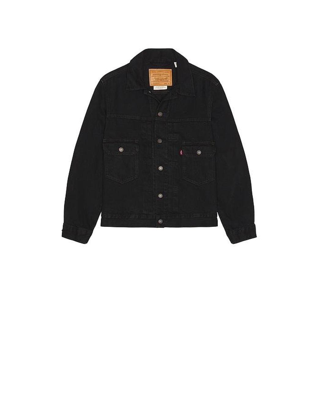Levi's Black Type 2 Trucker Jacket for men