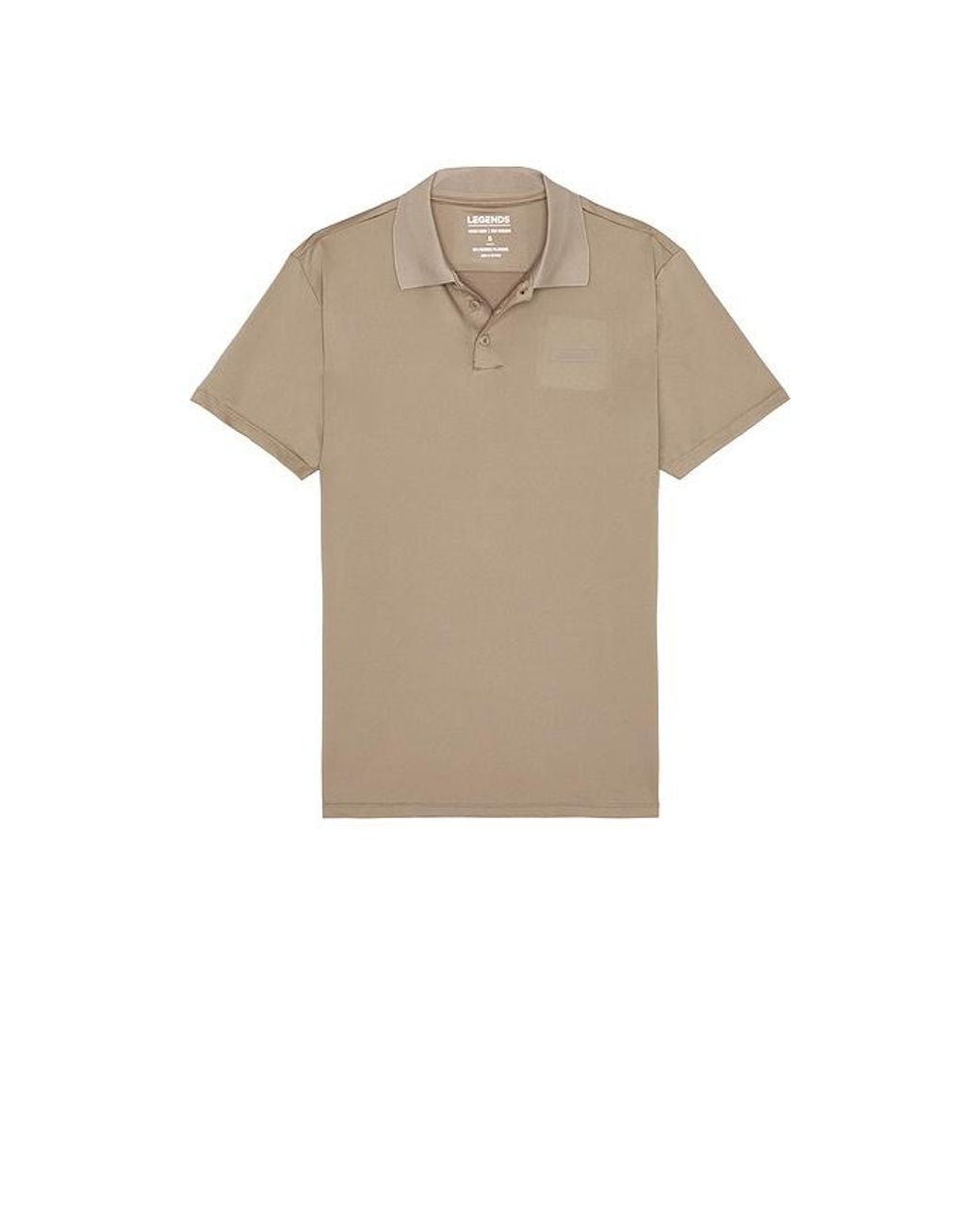Legends Brown Baldwin Performance Polo for men