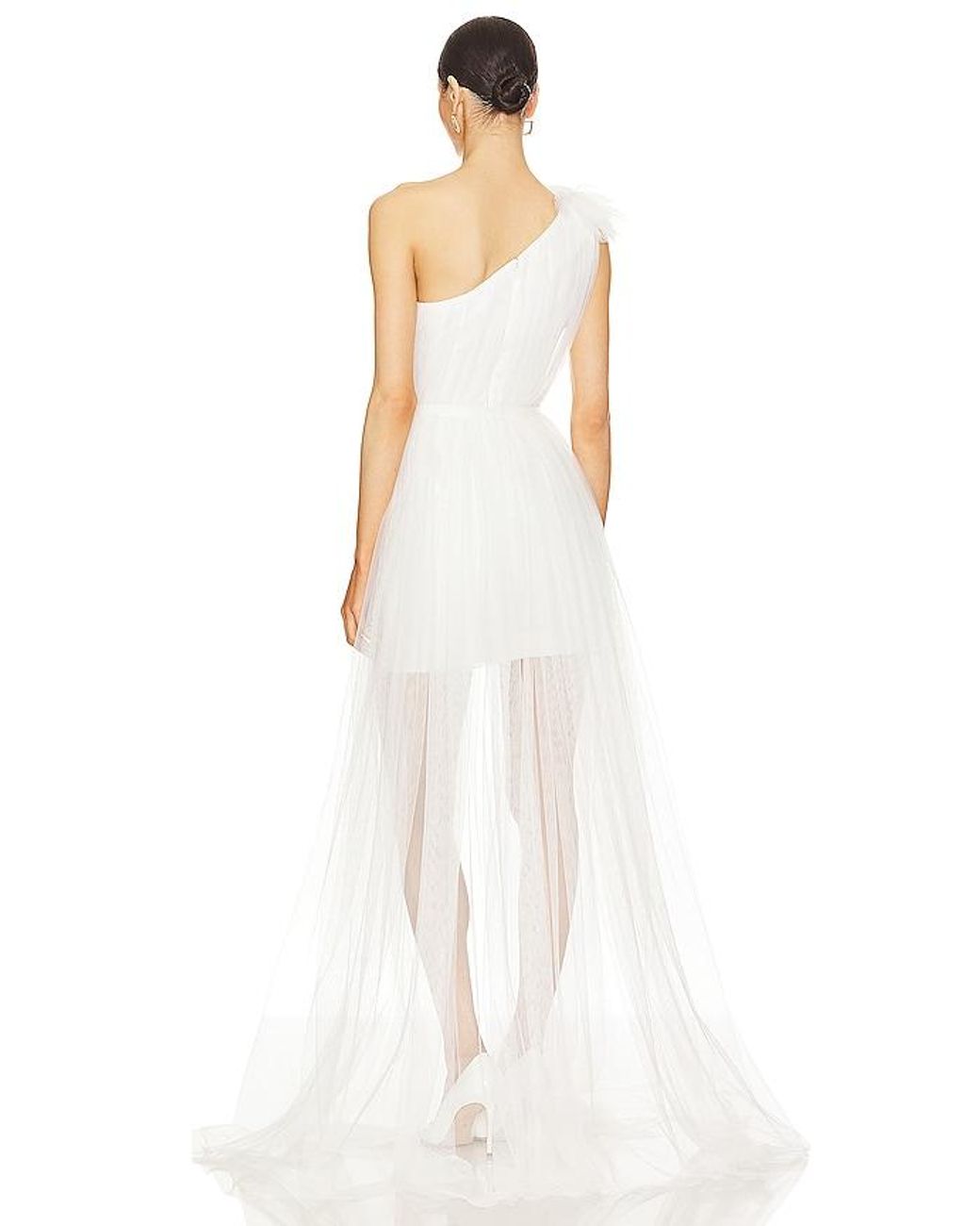 SAU LEE White Sidney Dress