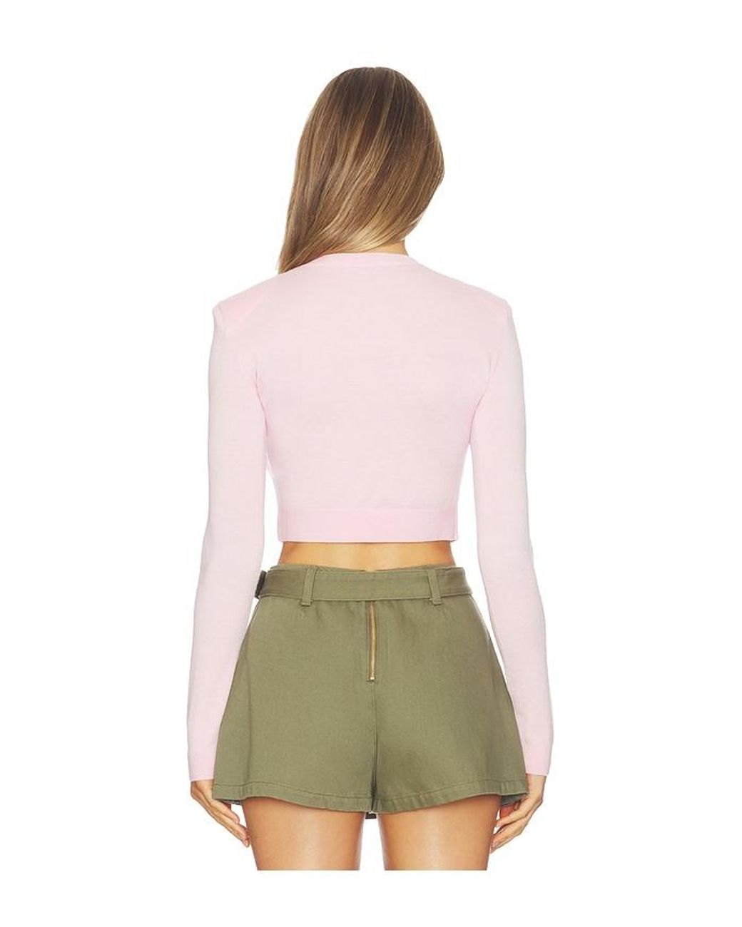 Self-Portrait Pink Flower Knit Jumper