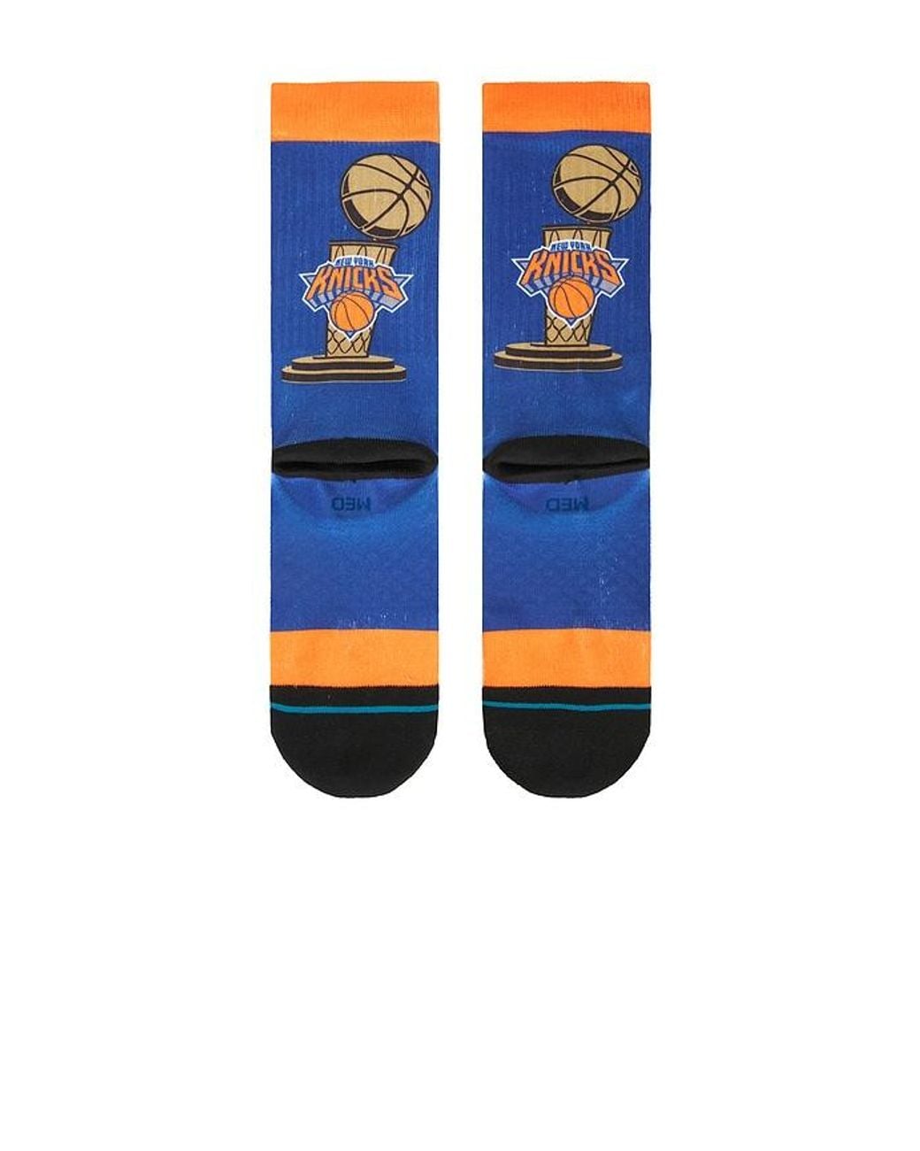 Stance Blue Knicks 26 Champs Crew Socks for men