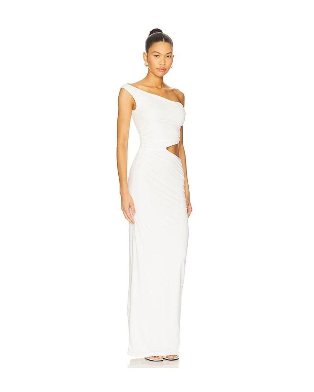 superdown White Isadora Maxi Dress