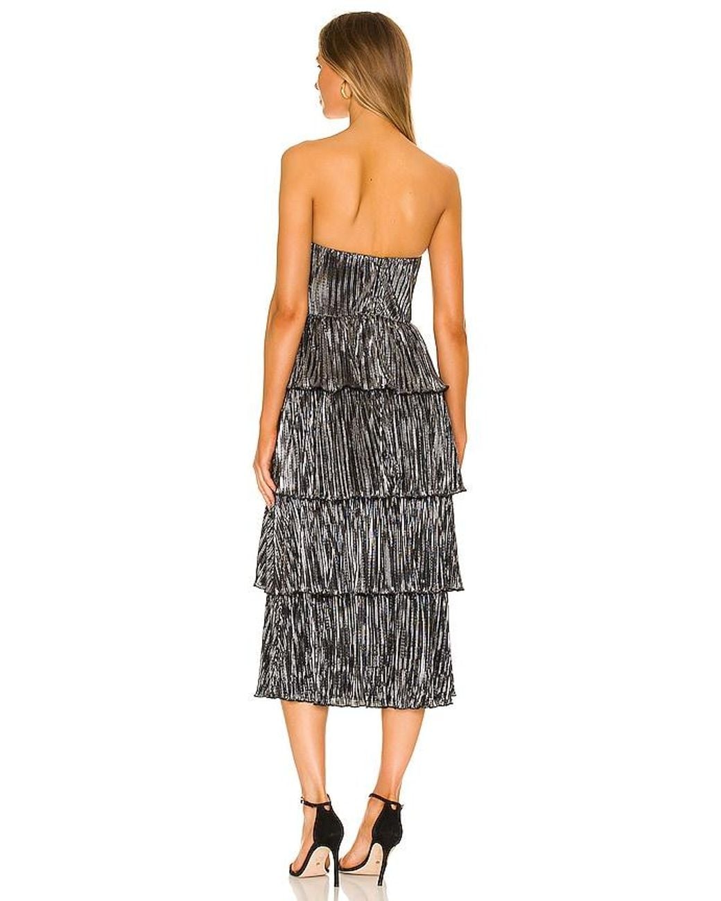 Lovers + Friends Multicolor Mya Midi Dress