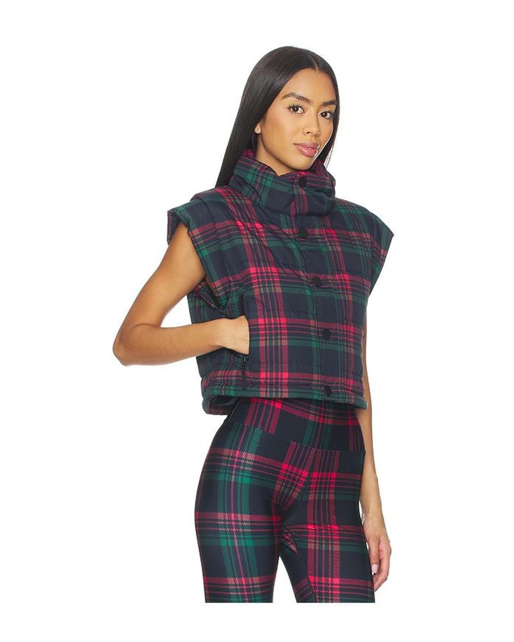 Beach Riot Blue Canyon Puffer Vest
