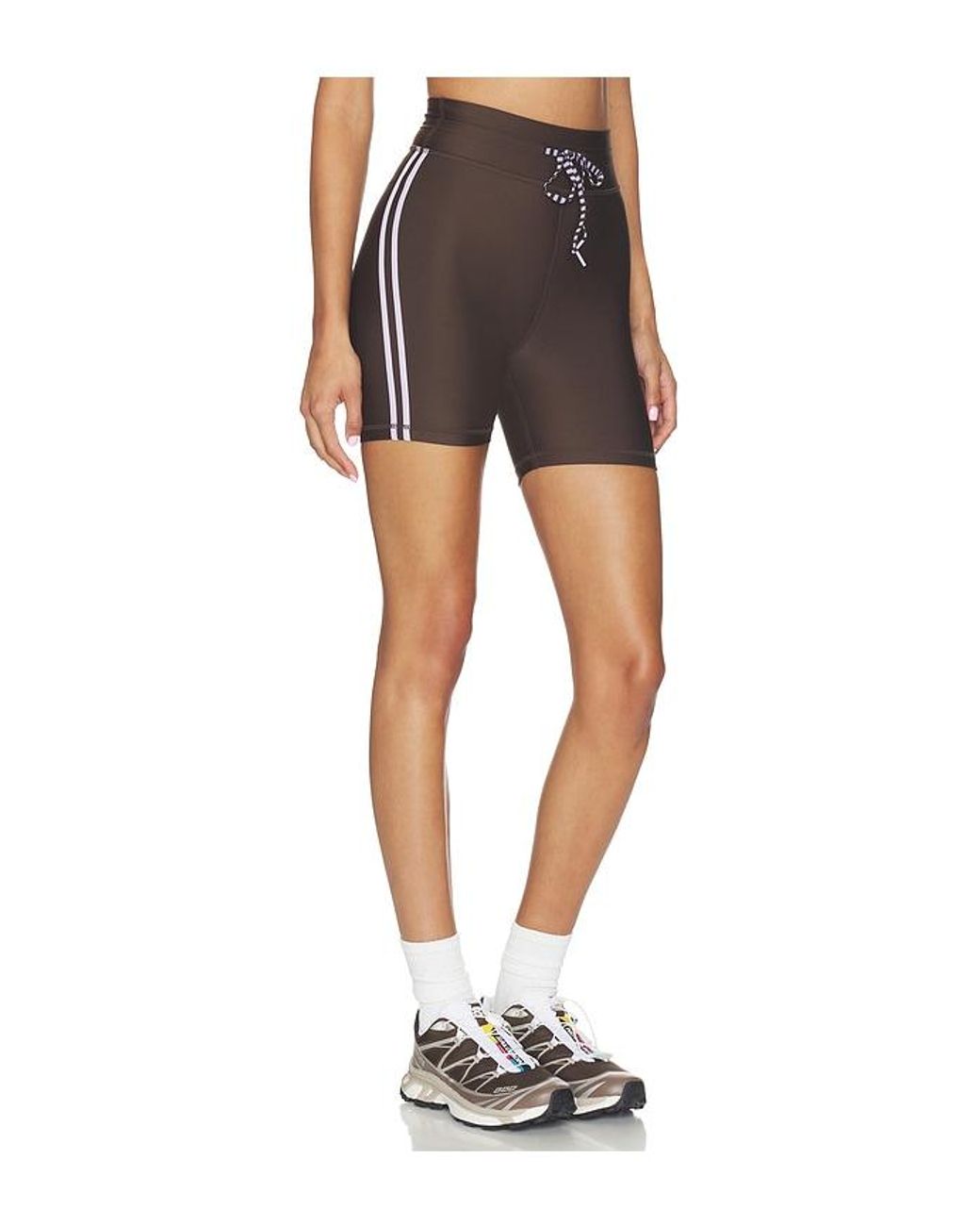 The Upside Black Oxford 5In Spin Short