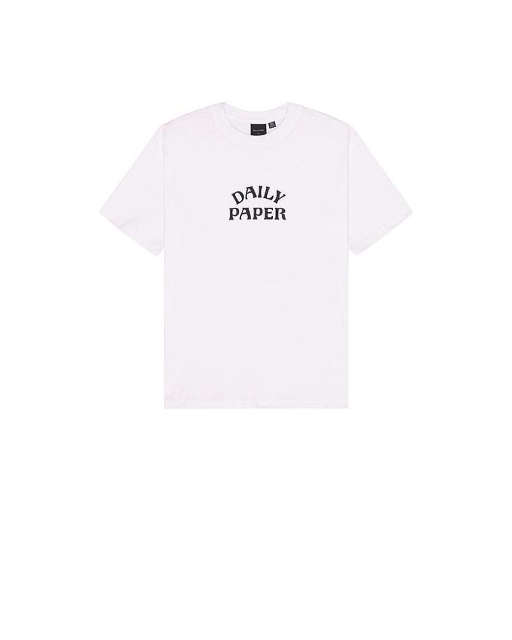 Daily Paper White Dias Stacked T-Shirt for men