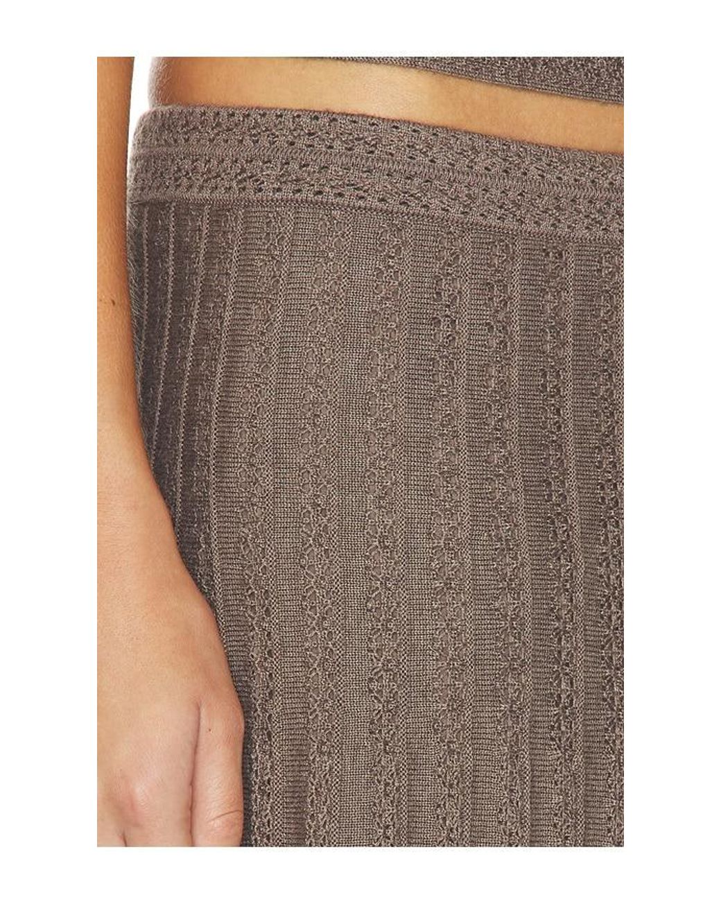 Ba&sh Brown Doha Skirt