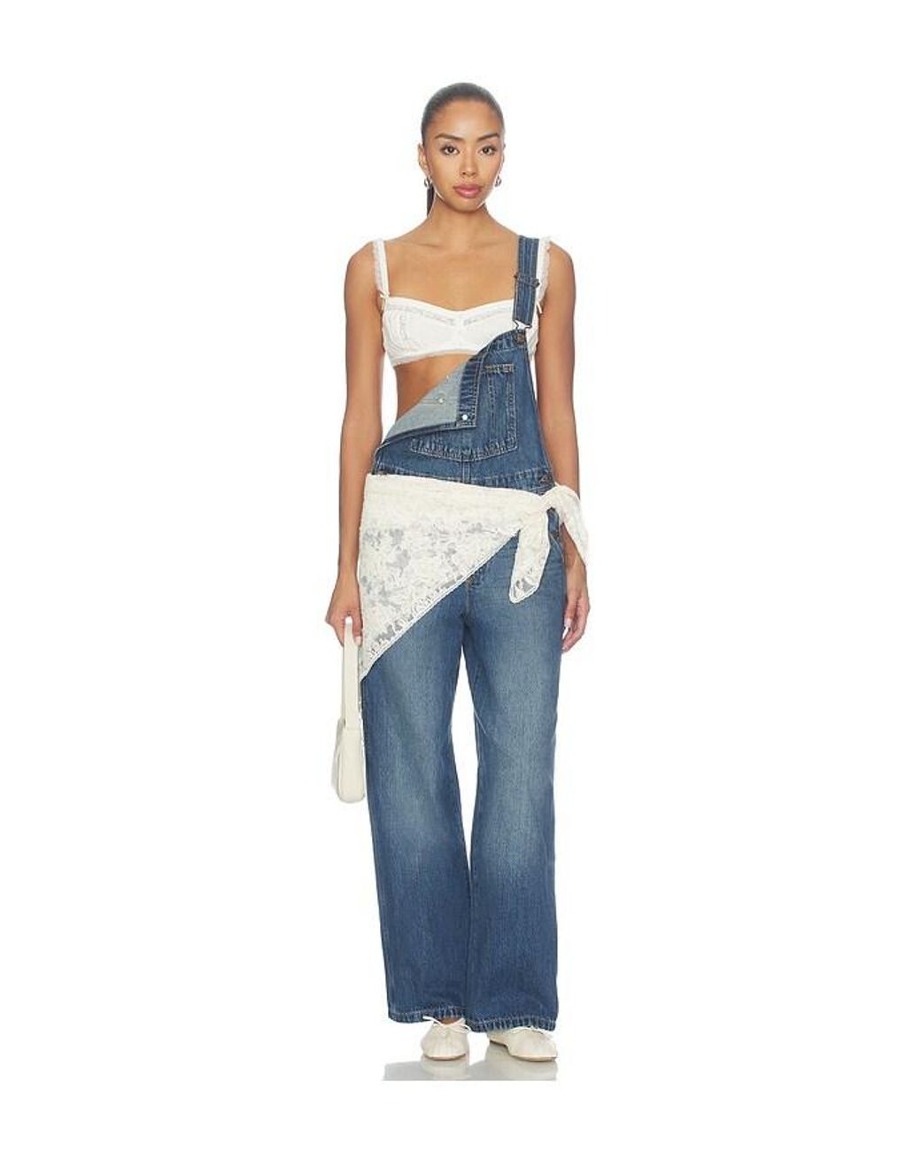 Levi's Blue Baggy Overall