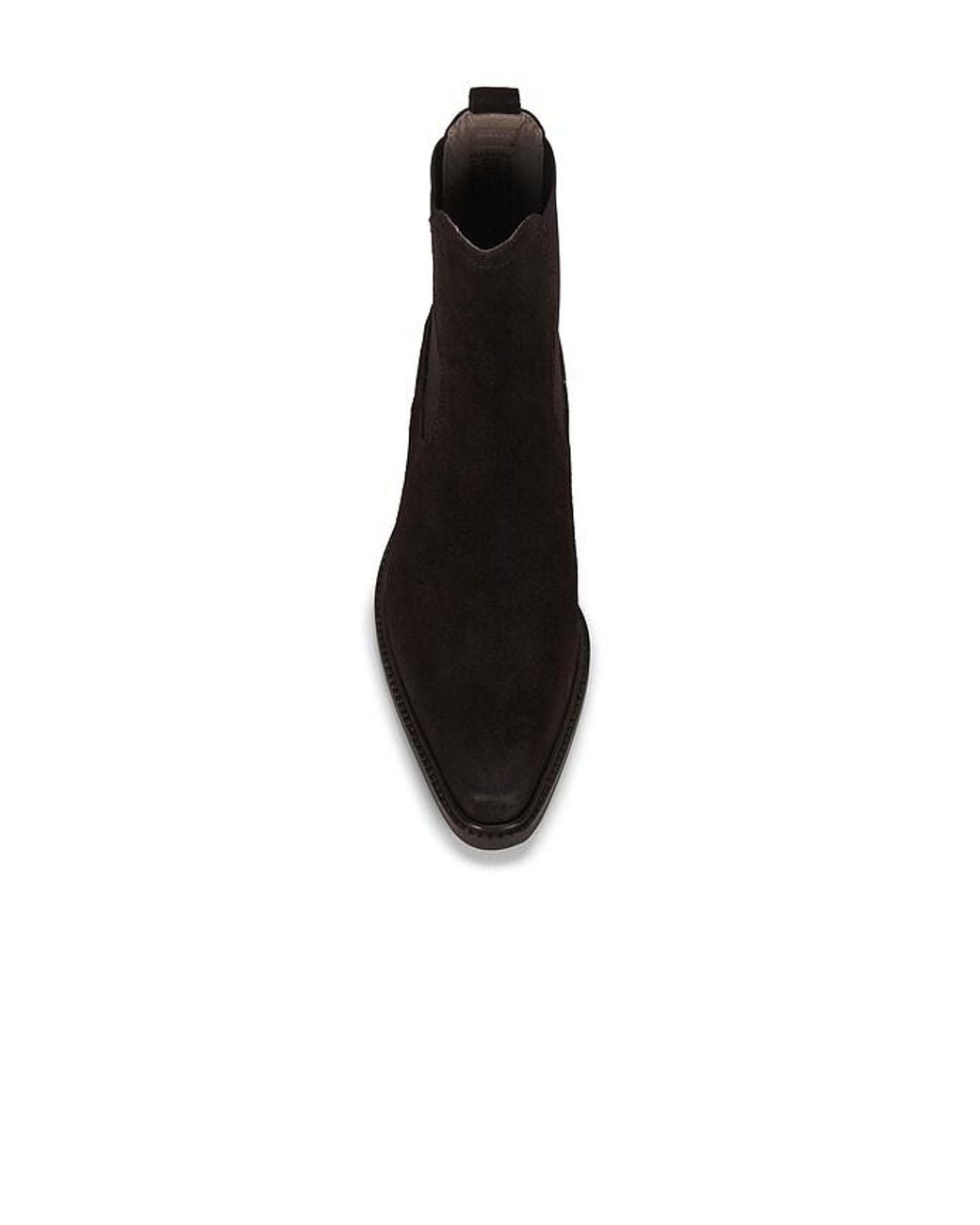 AllSaints Black Carter Suede Chelsea Boot