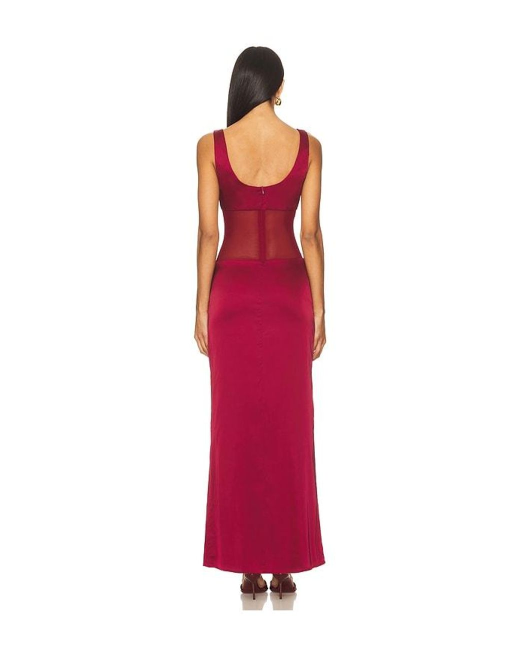 superdown Red Astri Maxi Dress