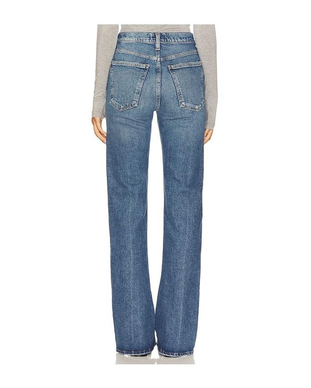 Agolde Blue Bootcut Kick