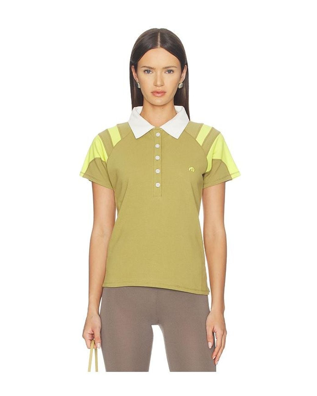 Miaou Yellow Lou Polo
