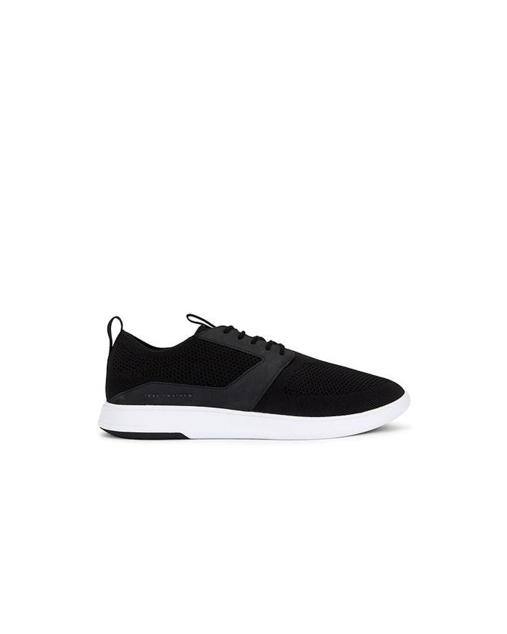 Travis Mathew Black The Modern One Sneakers for men