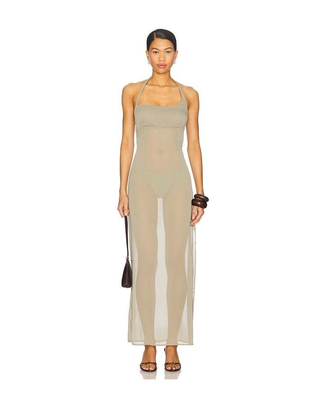 Lioness White Driftwood Maxi Dress