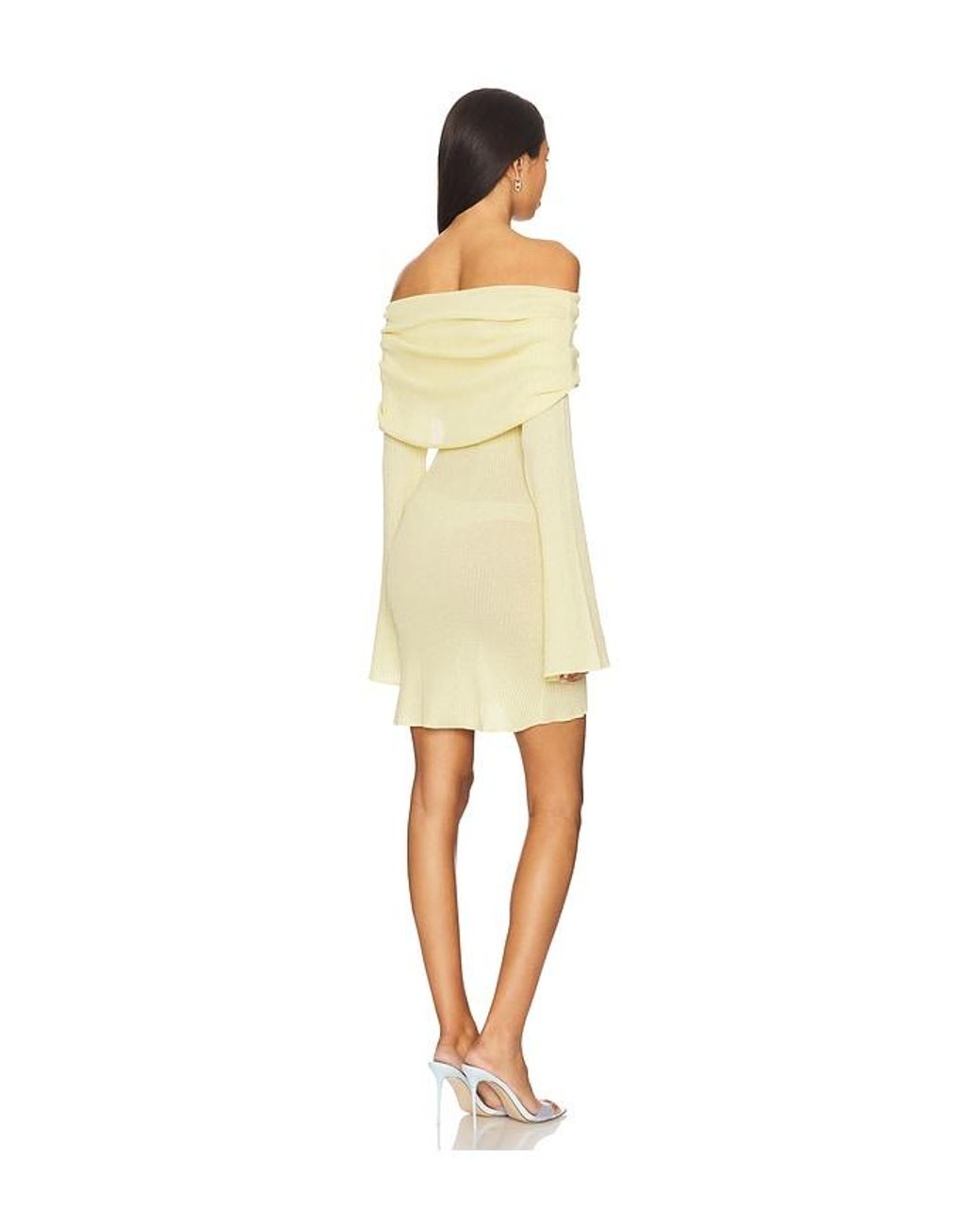 SER.O.YA Natural Xen Knit Mini Dress