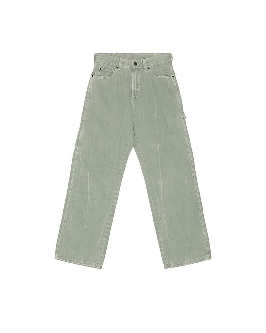 Dickies Green 1993 Loose Straight Carpenter Jean for men