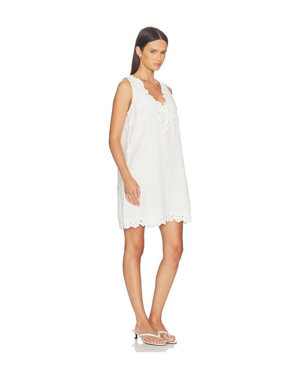 Rails White Lunetta Dress
