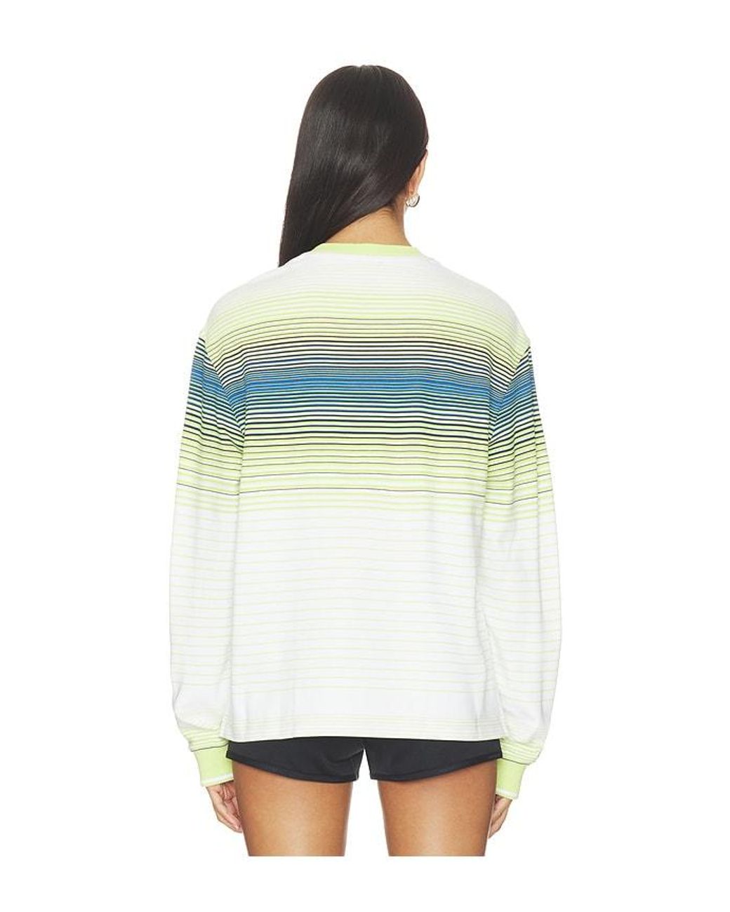 Casablanca Blue Striped Longsleeve Tee
